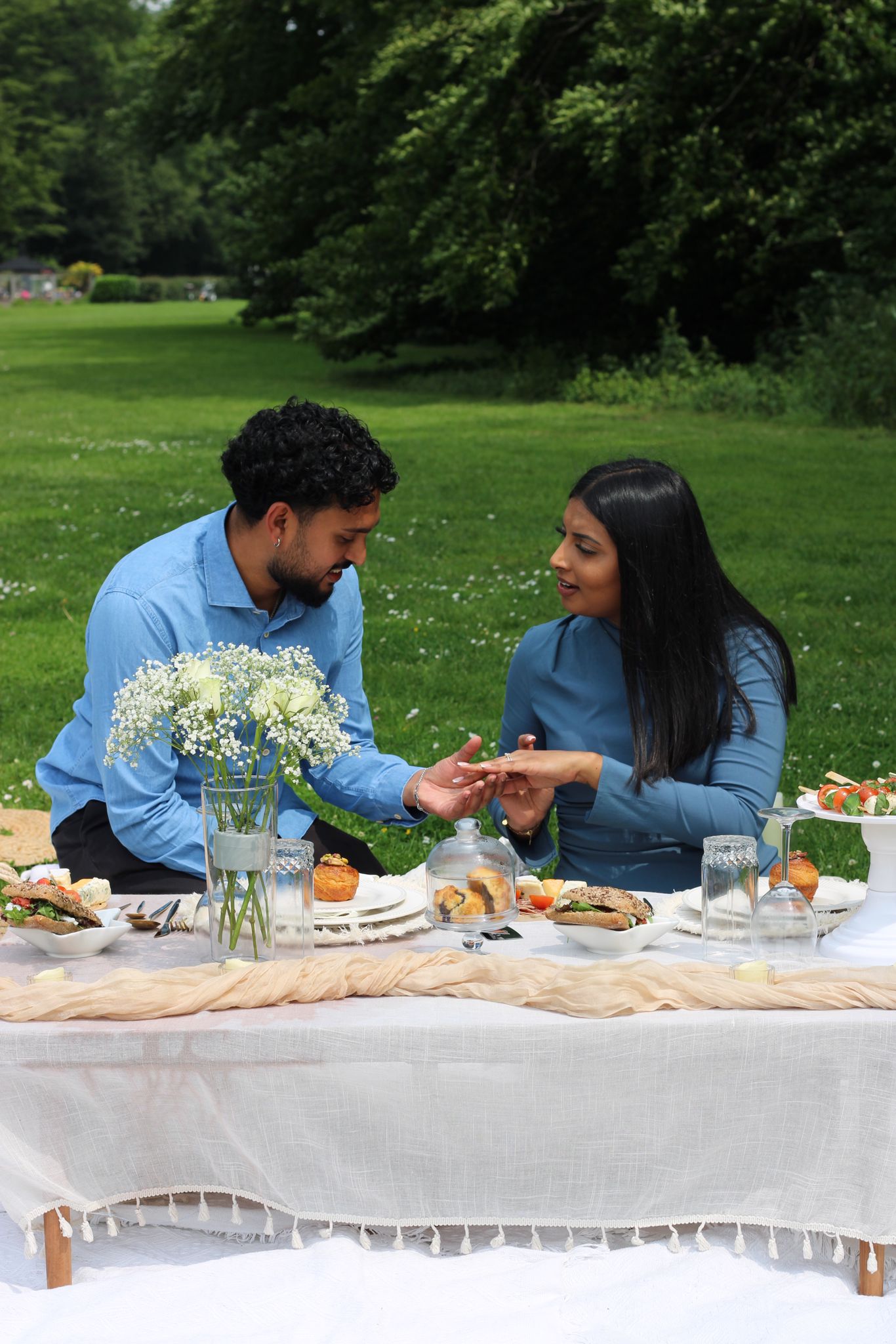 Luxury Engagement Picnic