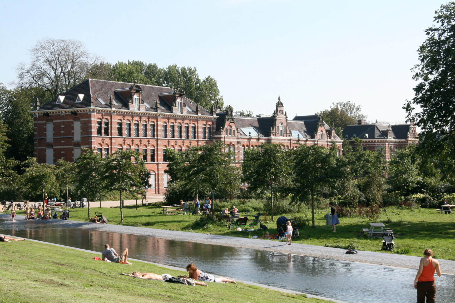 Westerpark in Amsterdam, picnic location hotspot